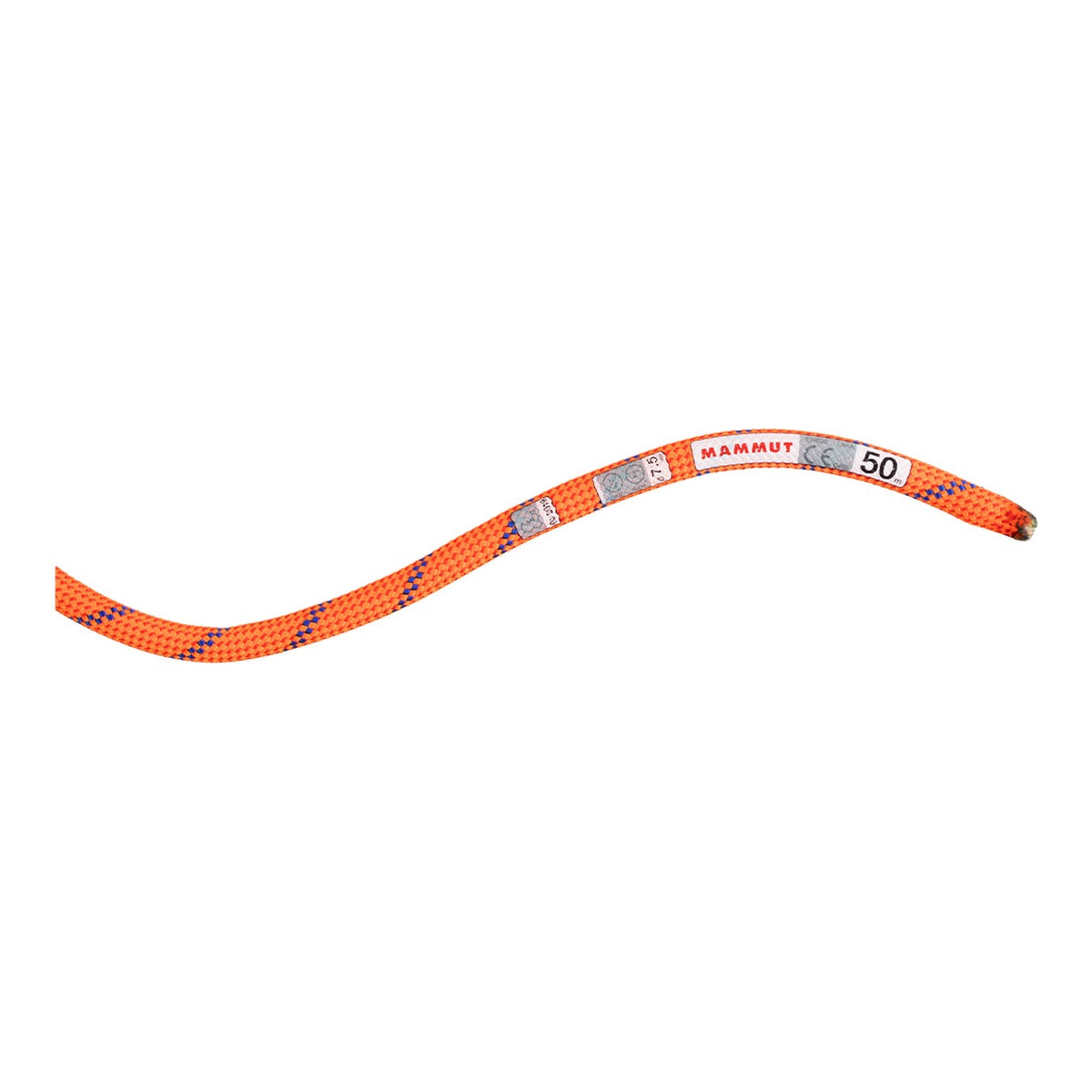 Coarda Dinamica Mammut Alpine Sender Dry Fire Blue 70M