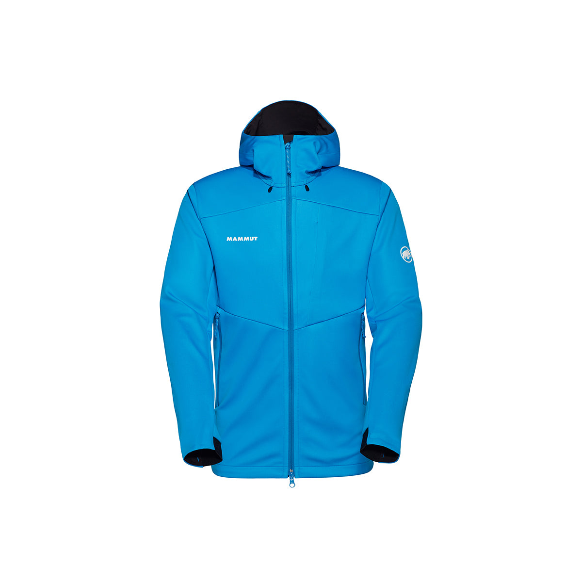 Jacheta Barbati Mammut Ultimate VII SO Hooded Glacier Blue