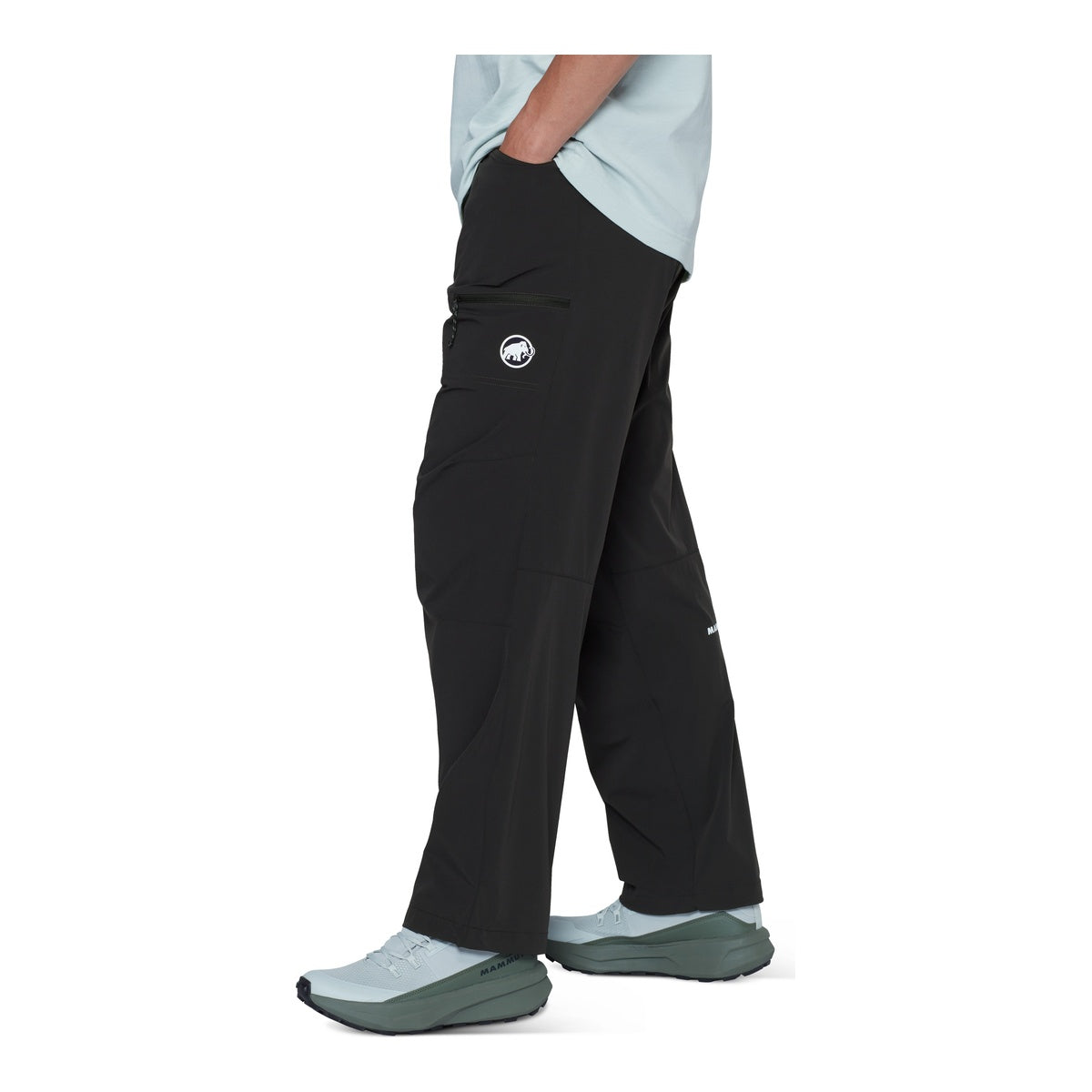Pantaloni Barbati Mammut Sender Climbing Black