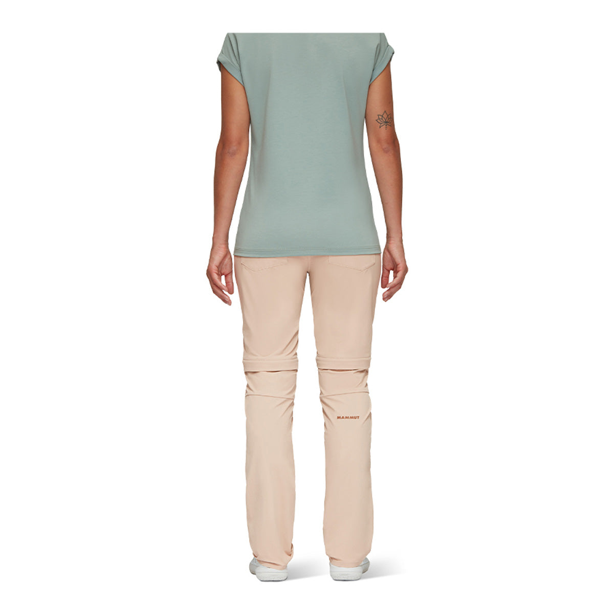 Pantaloni Femei Mammut Runbold Zip Off Savannah