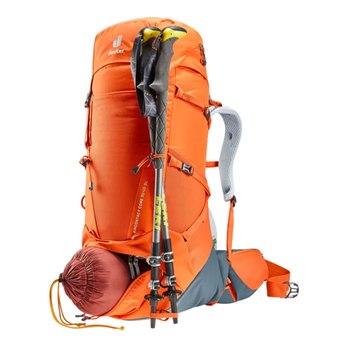 Rucsac Aircontact Core 35+10 Sl Paprika-Graphite