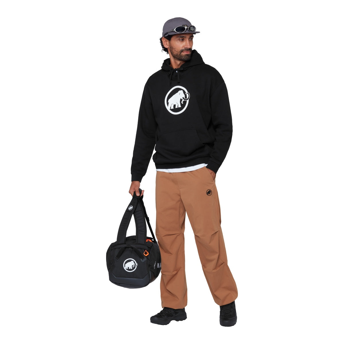 Hanorac Barbati Mammut Base ML Hoody Classic Black