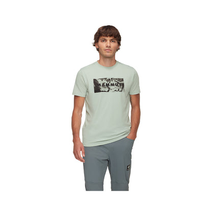 Tricou Barbati Mammut Trovat Logo Silver Sage
