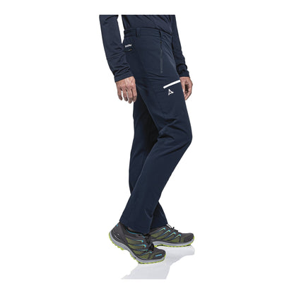 Pantaloni Barbati Schoffel Folkstone Warm Navy Blazer