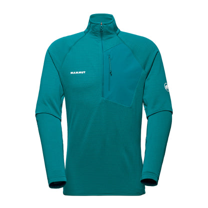 Bluza Barbati Mammut Aenergy Light Ml Half Zip Pull Deep Teal