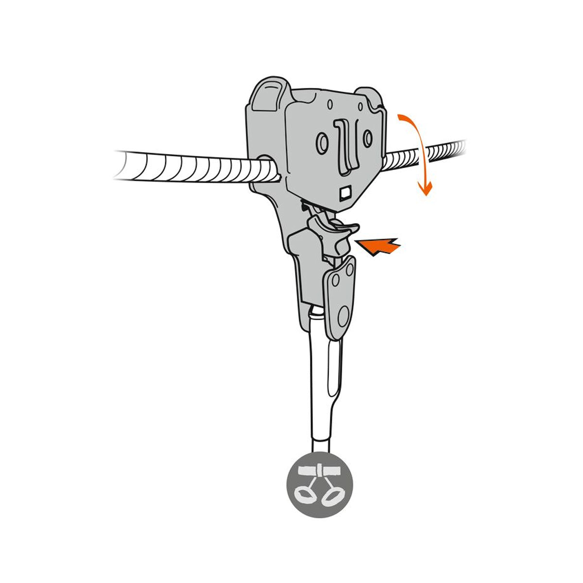 Scripete Petzl Trac Club