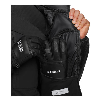 Geaca Puf Barbati Mammut Eiger Nordwand Light Down In Hooded Black