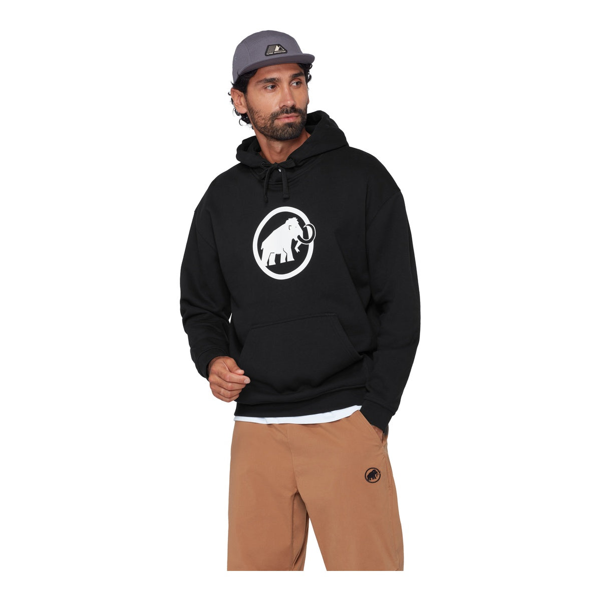 Hanorac Barbati Mammut Base ML Hoody Classic Black