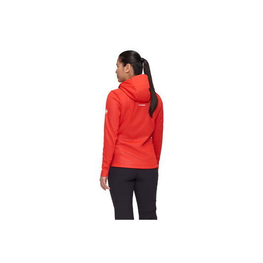 Jacheta Femei Mammut Ultimate VII SO Hooded Mammut Red