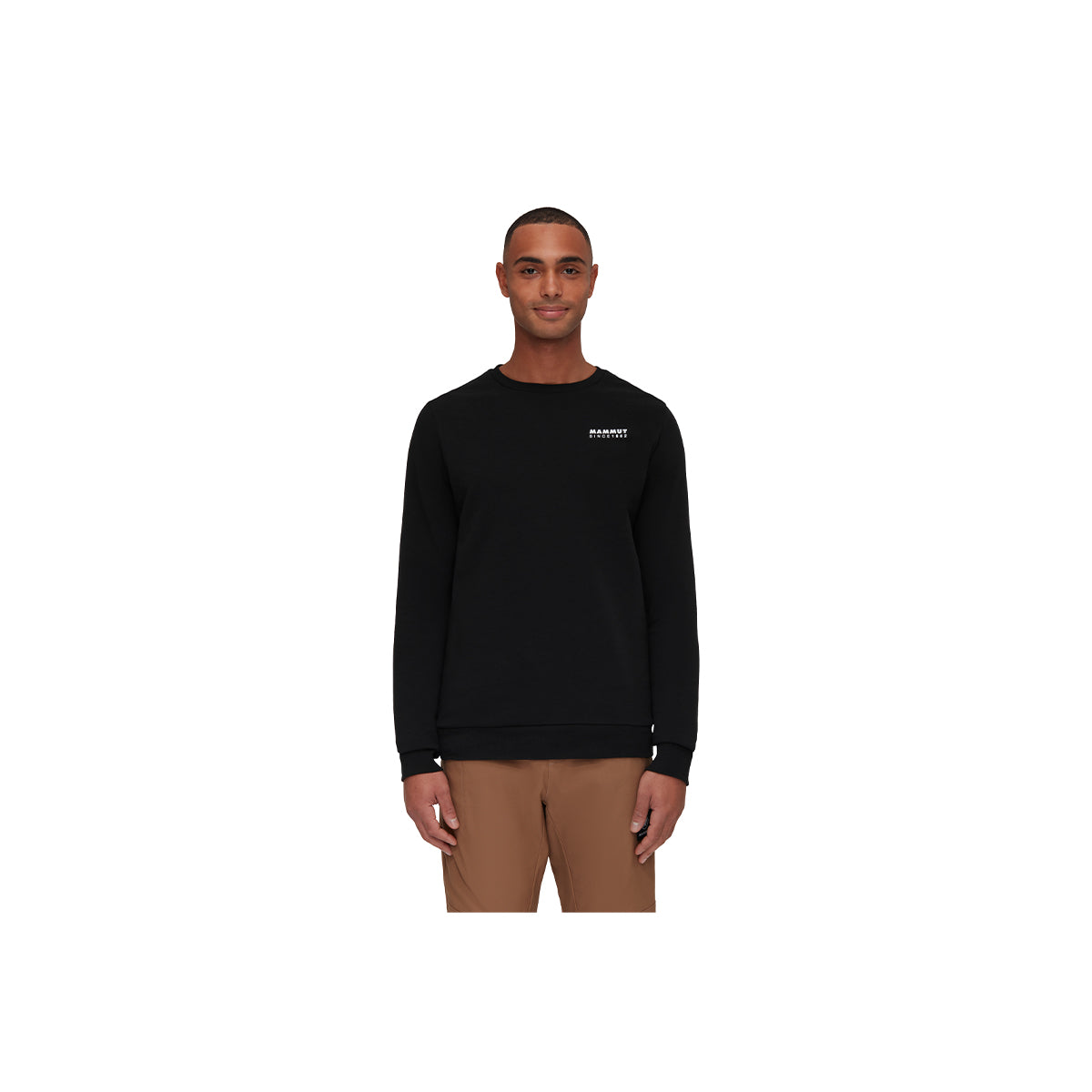 Hanorac Barbati Mammut Core Ml Crew Neck 1862 Black