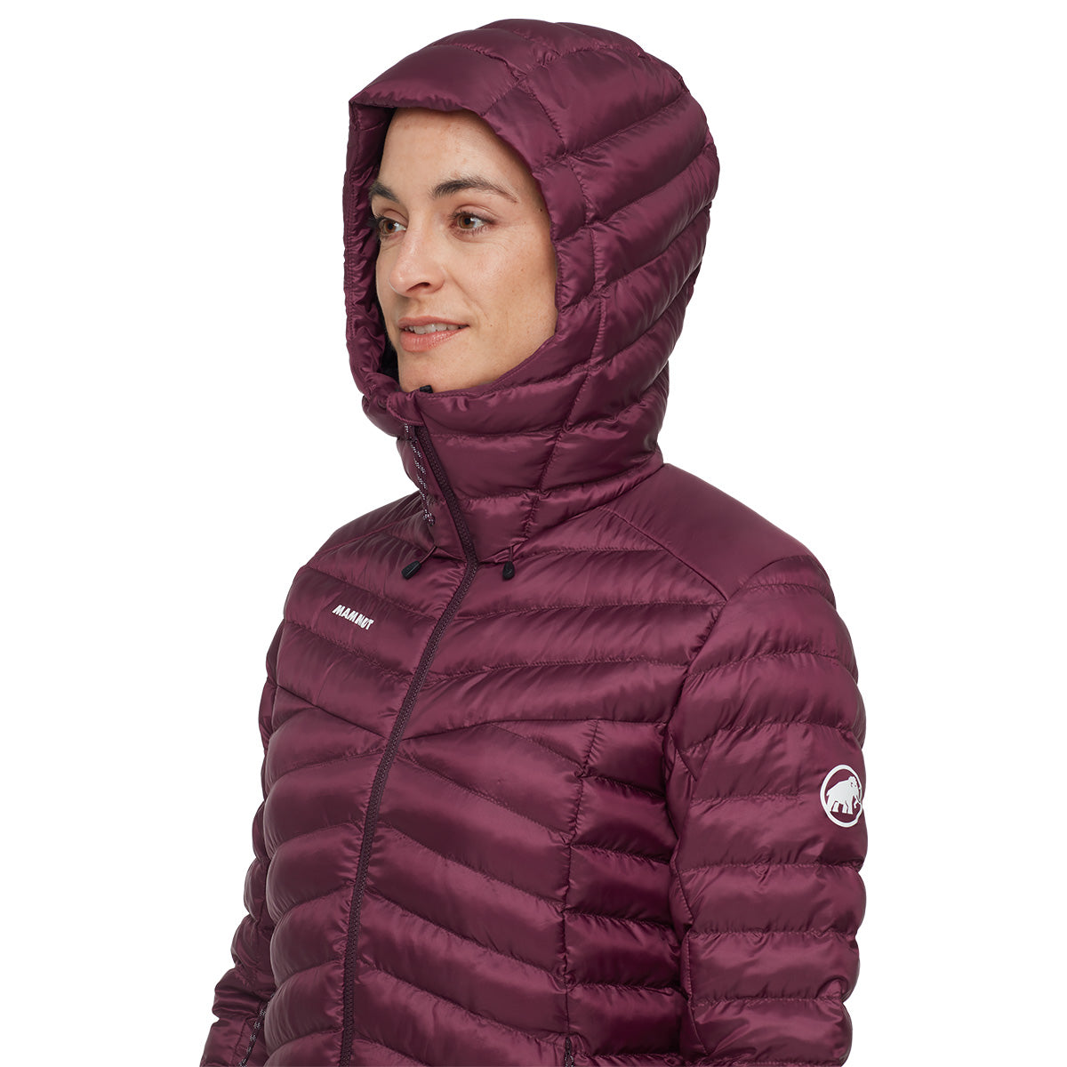 Jacheta Femei Mammut Albula In Hooded Vin-Black