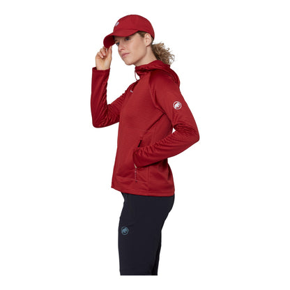 Polar Femei Mammut Crag ML Hooded Dark Mammut Red