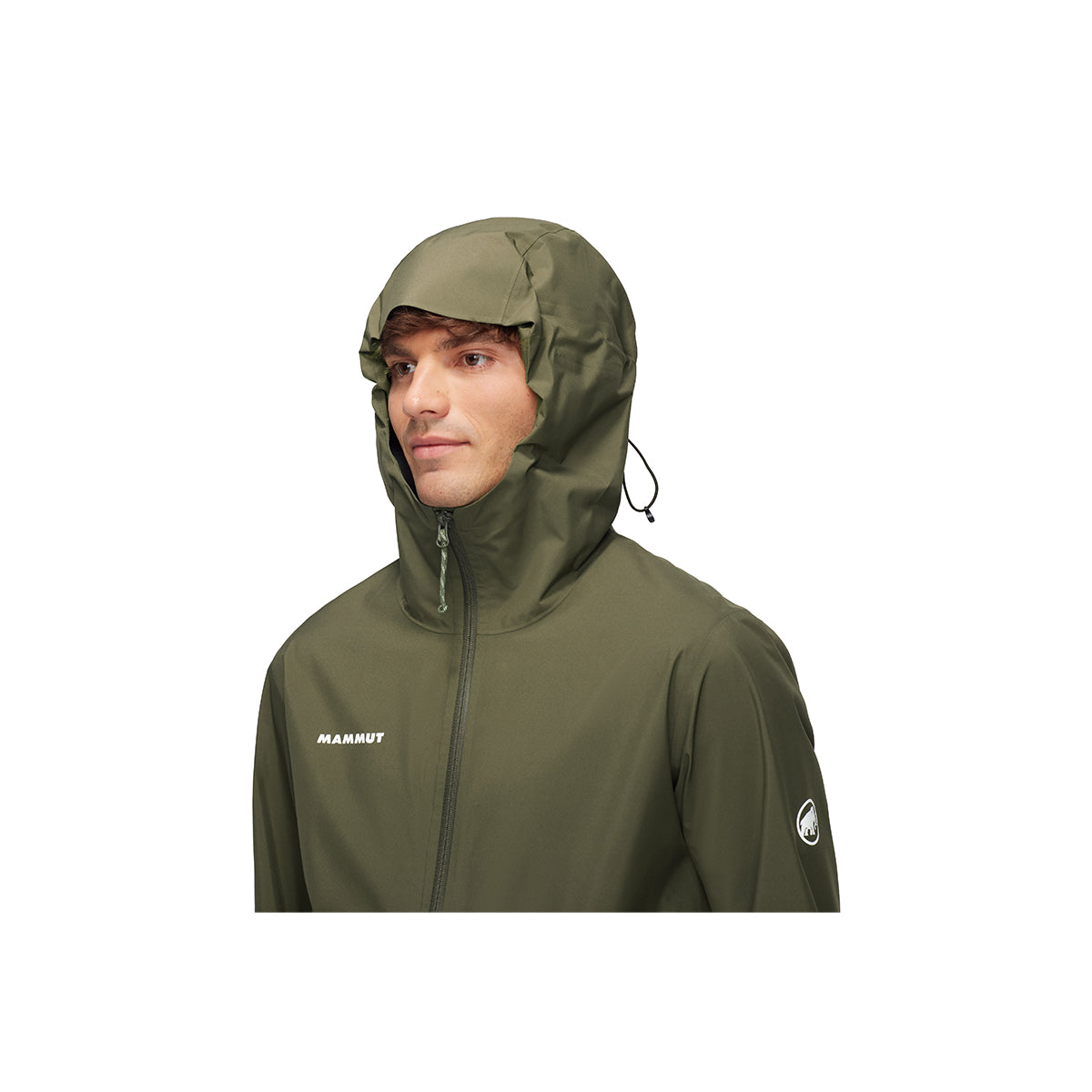 Jacheta Barbati Mammut Linard Light HS Hooded Marsh Marsh