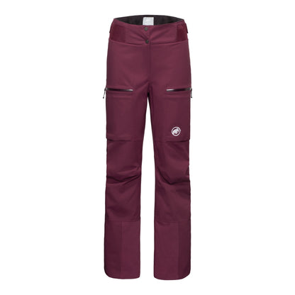 Pantaloni Schi Femei Mammut Stoney HS Thermo Burgundy