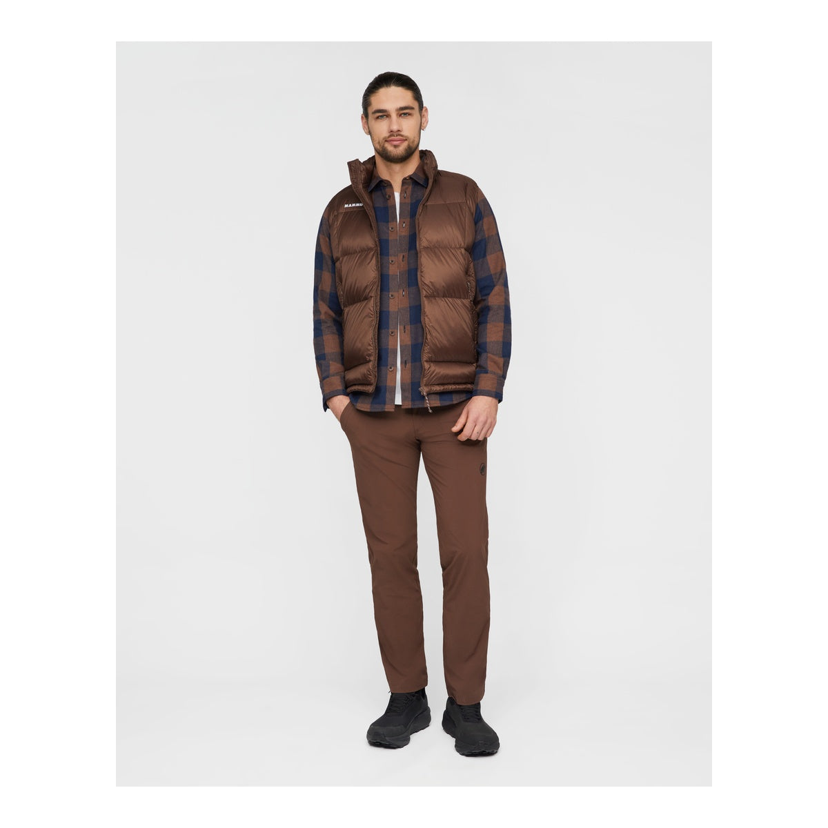 Camasa Barbati Mammut Tamaro Longsleeve Soil-Marine