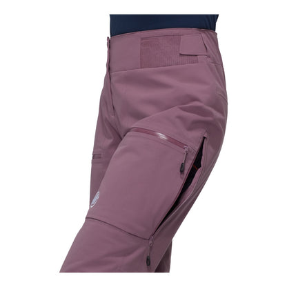 Pantaloni Schi Femei Mammut Stoney HS Thermo Purple
