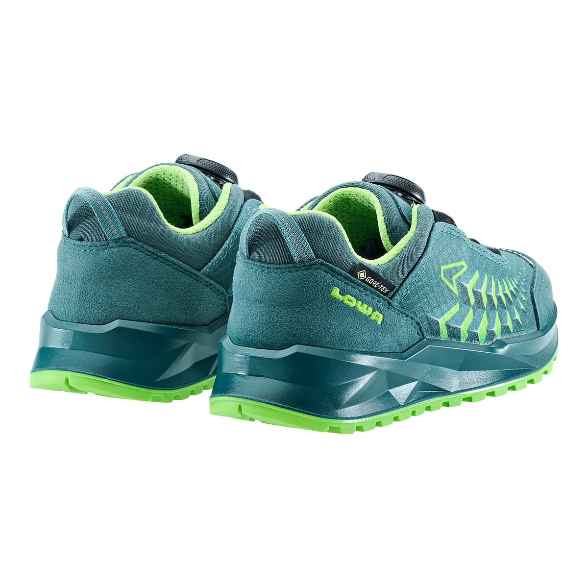 Pantofi Drumetie Baieti Lowa Ferrox GTX Lo Jr Blue