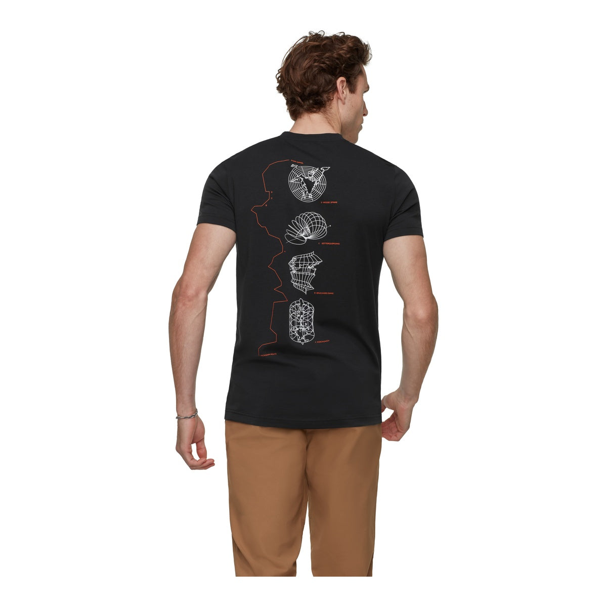 Tricou Barbati Mammut Mountain Eiger Negru