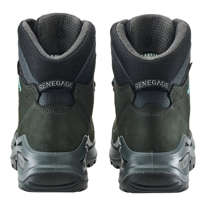 Bocanci Drumetie Femei Lowa Renegade Evo GTX MID Asphalt-Turquoise