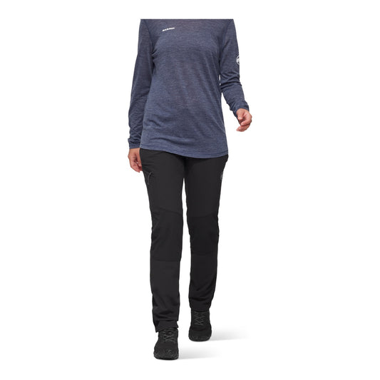 Pantaloni Softshell Femei Mammut Runbold Guide SO Black