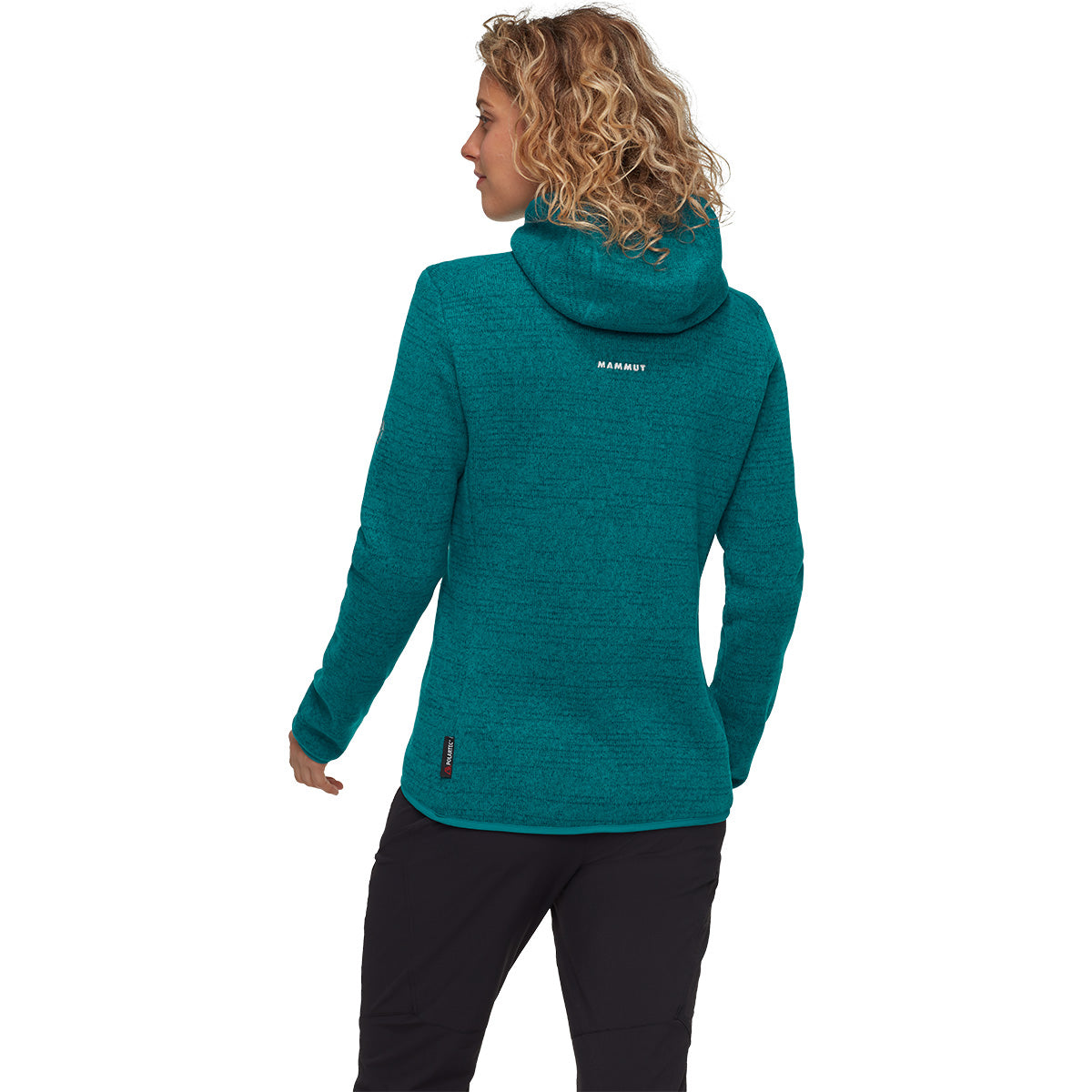 Jacheta Femei Mammut Arctic Iv ML Hooded Deep Teal Melange
