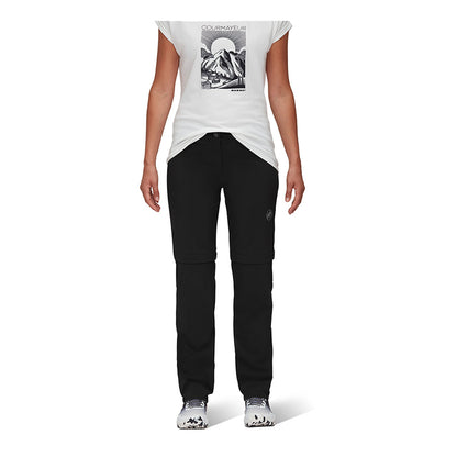 Pantaloni Femei Runbold Zip Off Black