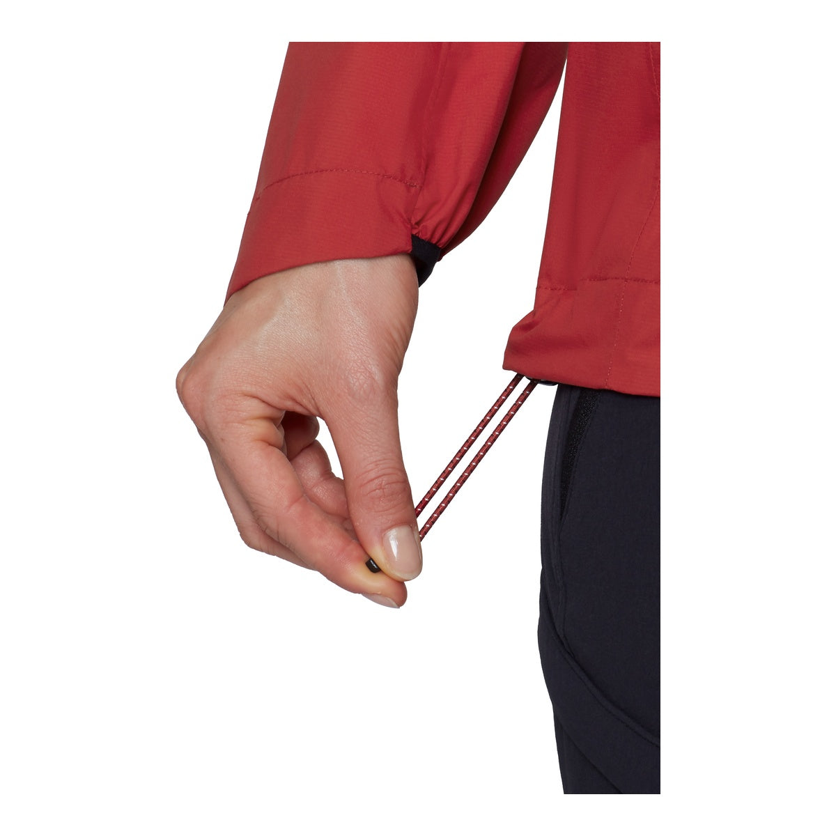 Jacheta Femei Mammut Ducan HS Hooded Dark Mammut Red