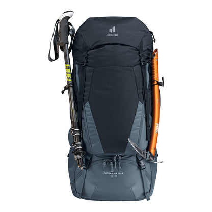 Rucsac Munte Barbati Deuter Futura Air Trek 50+10 Black-Graphite