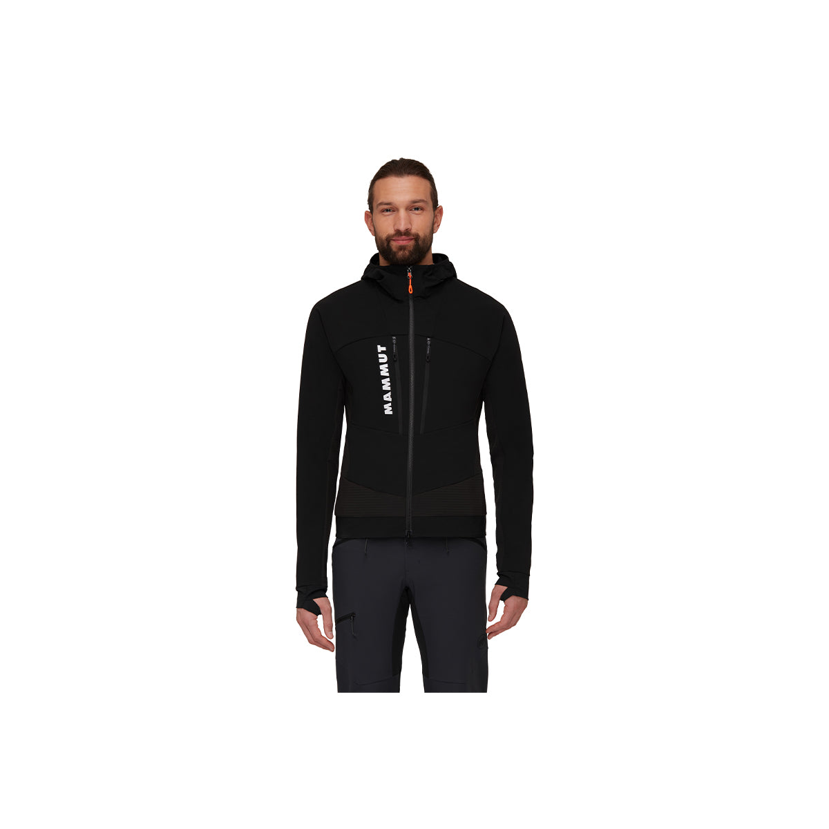 Jacheta Softshell Barbati Mammut Aenergy So Hybrid Hooded Black