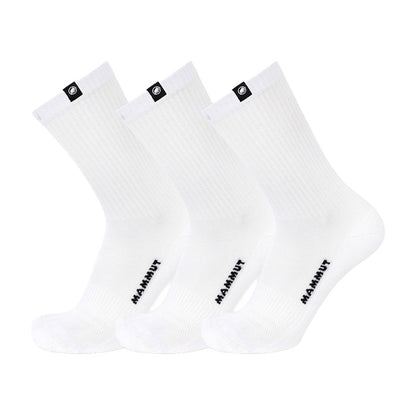 Sosete Mammut Socks Everyday Crew 3 Pack White-White-White