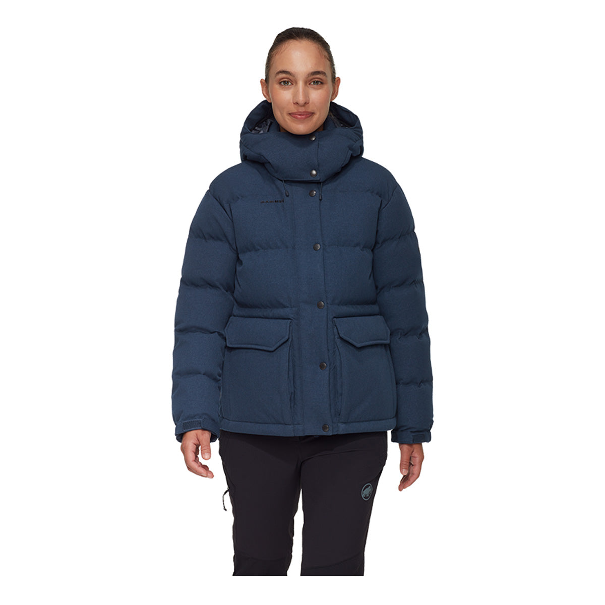Geaca Puf Femei Mammut Roseg 2.0 In Hooded Marine
