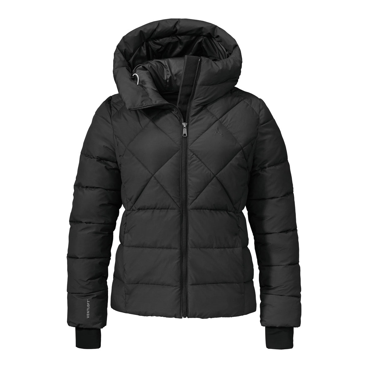 Jacheta Femei Schoffel Ins Boston Black
