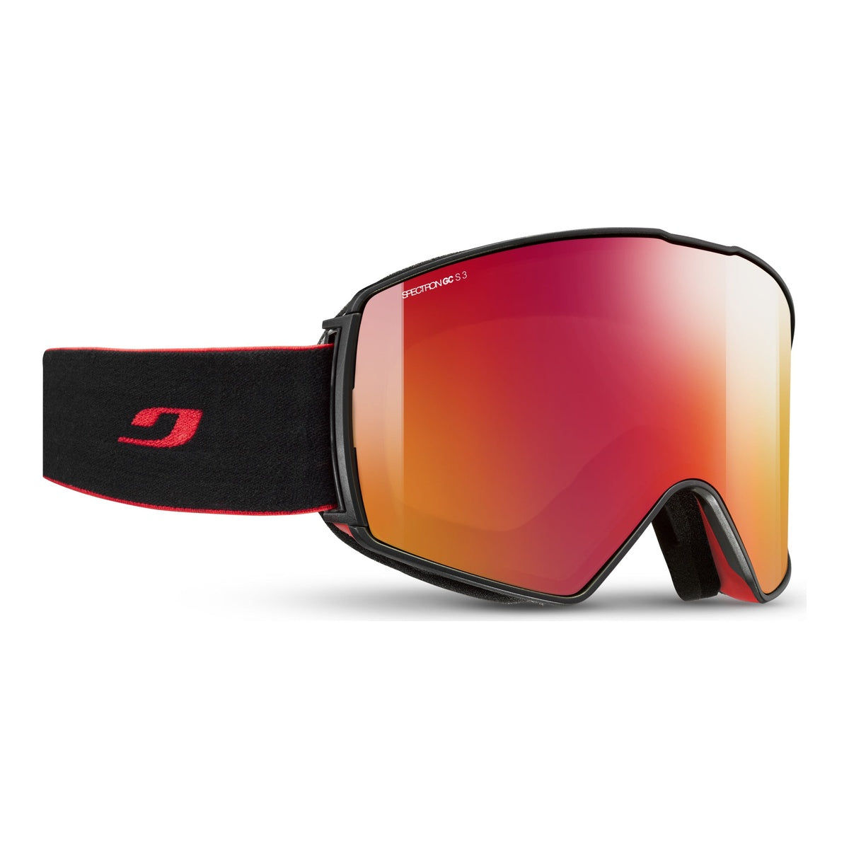 Ochelari Schi Julbo Launcher Spectron 3 Glare Control Black - Red Red - Black - Red