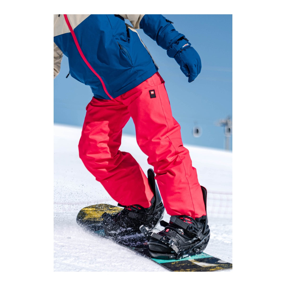 Pantaloni Schi Fete Lego Wear Lwpayton 701 Red 2