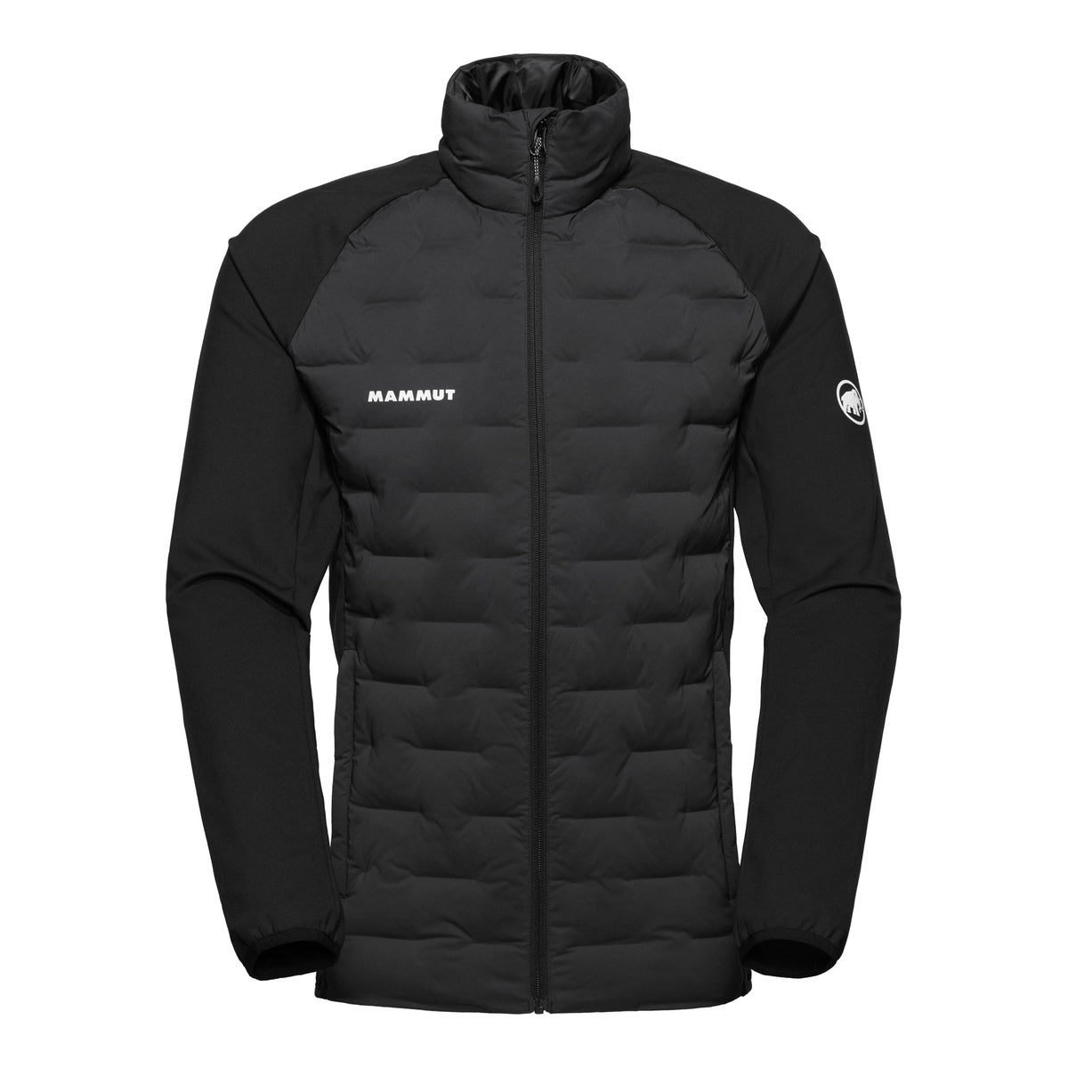 Geaca Barbati Mammut Sender In Hybrid Black