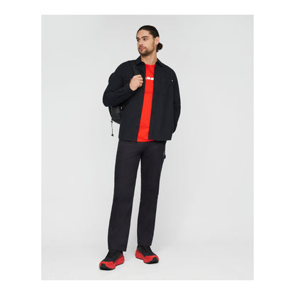 Camasa Barbati Mammut Alvra Plain Longsleeve Black
