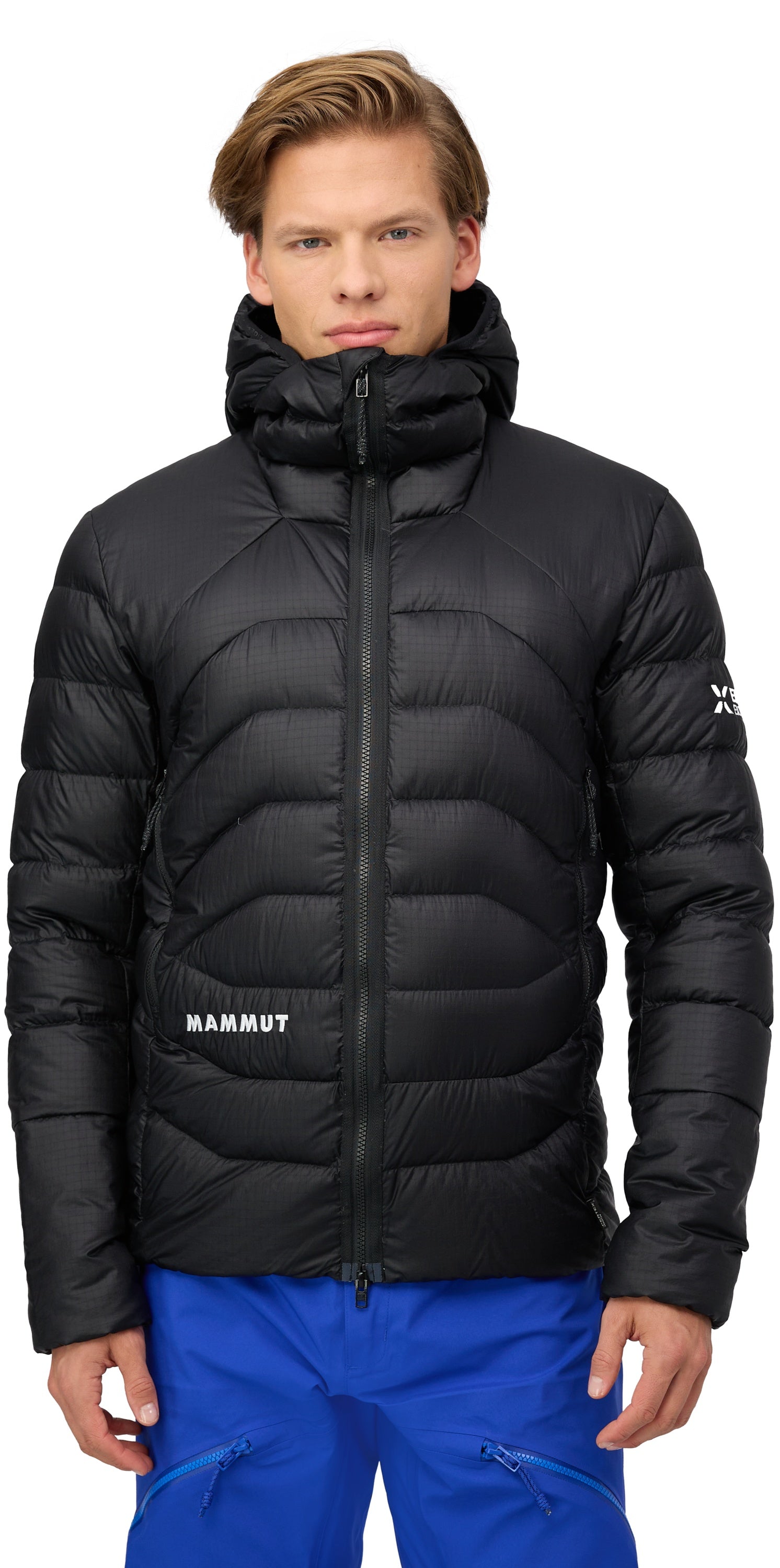 Jacheta Barbati Mammut Eiger Nordwand Light Down In Hooded Black