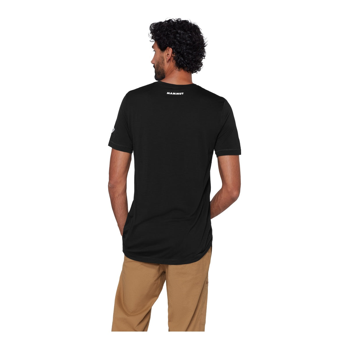 Tricou Barbati Mammut Tree Wool FL Negru