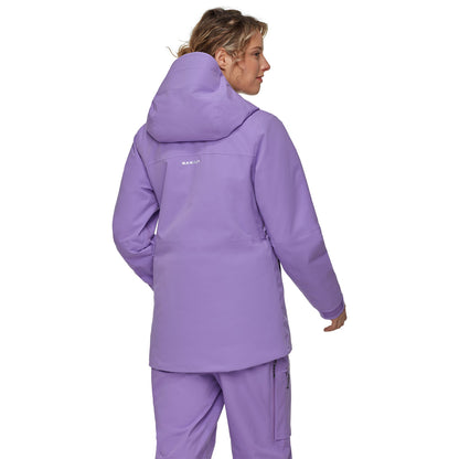 Jacheta Femei Mammut Stoney Hs Thermo Hooded Lavandin-Black