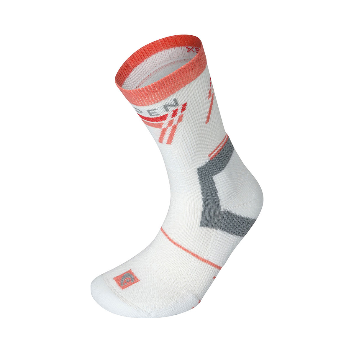 Sosete Femei Lorpen X3Rwc Running Padded White
