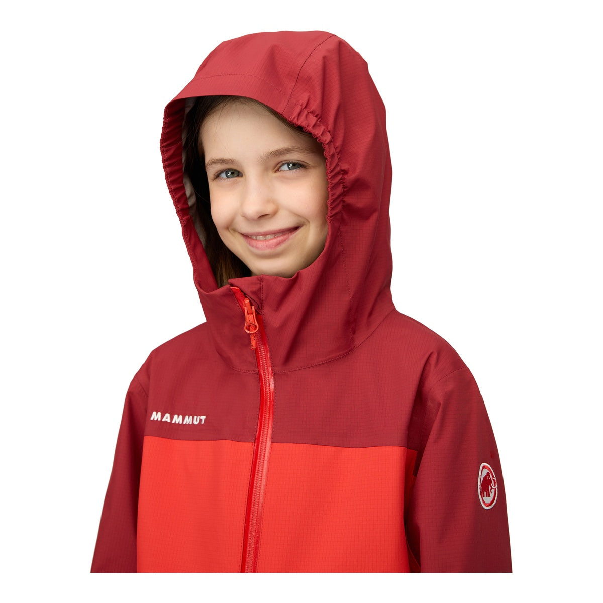 Jacheta Copii Mammut Taiss HS Hooded Mammut Red-Dark Mammut Red