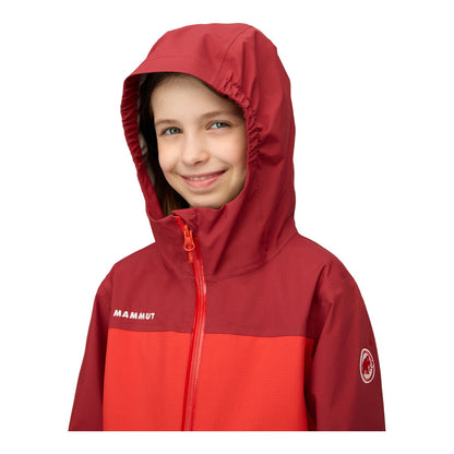 Jacheta Copii Mammut Taiss HS Hooded Mammut Red-Dark Mammut Red