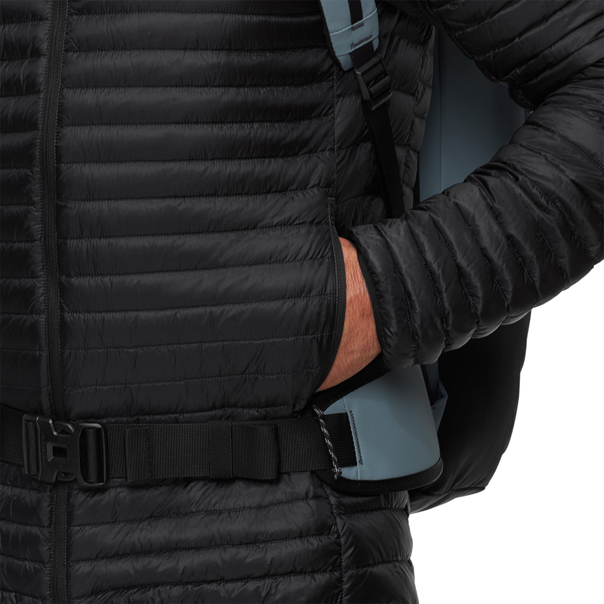 Jacheta Barbati Mammut Broad Peak Light In Hooded Black