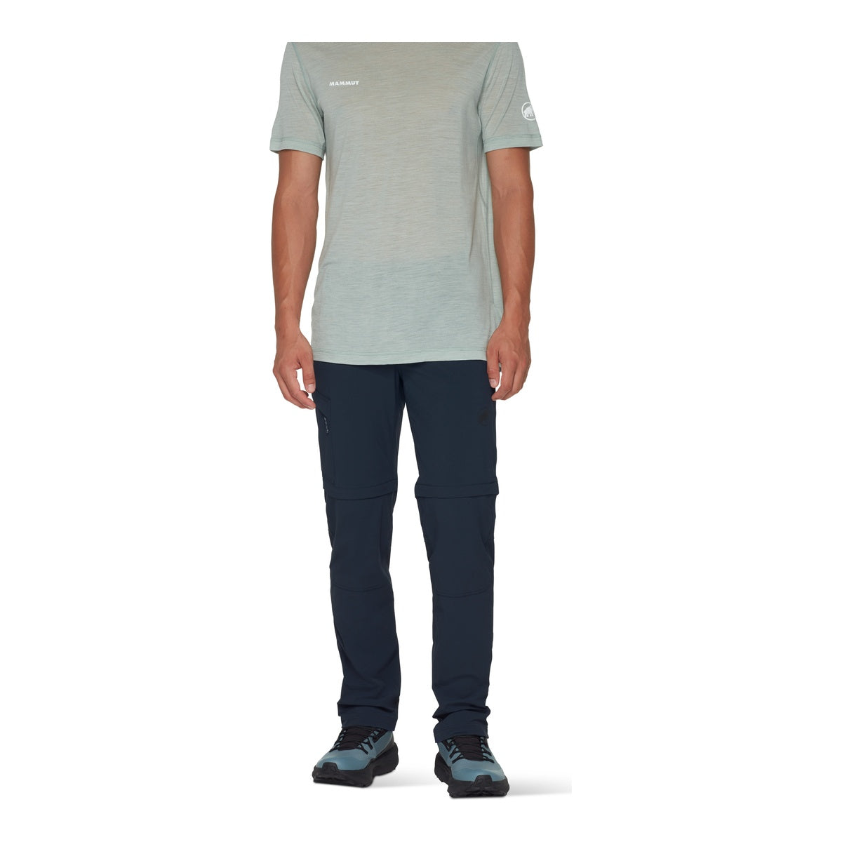 Pantaloni Zip-Off Barbati Mammut Runbold IV Zip Off Marine