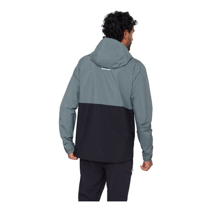 Jacheta Barbati Mammut Linard Light HS Hooded Black-Strata