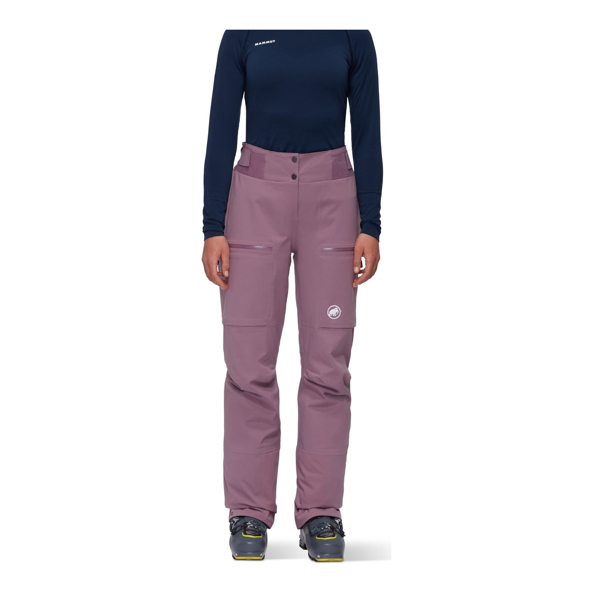 Pantaloni Schi Femei Mammut Stoney HS Thermo Purple