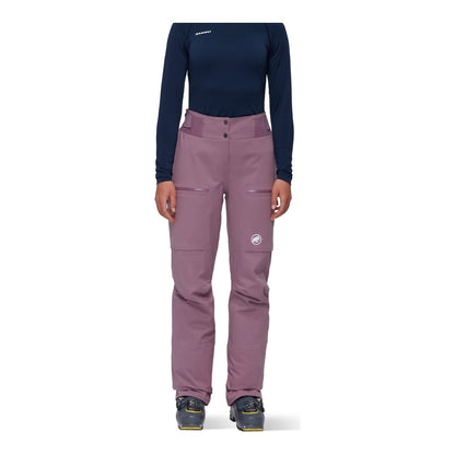 Pantaloni Schi Femei Mammut Stoney HS Thermo Purple