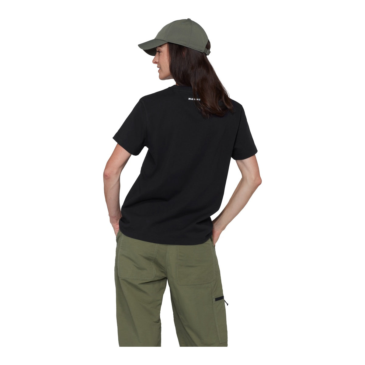 Tricou Femei Mammut Base Mini Logo Negru