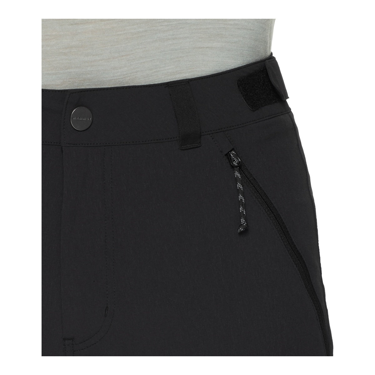 Pantaloni Zip-Off Barbati Mammut Runbold IV Zip Off Black