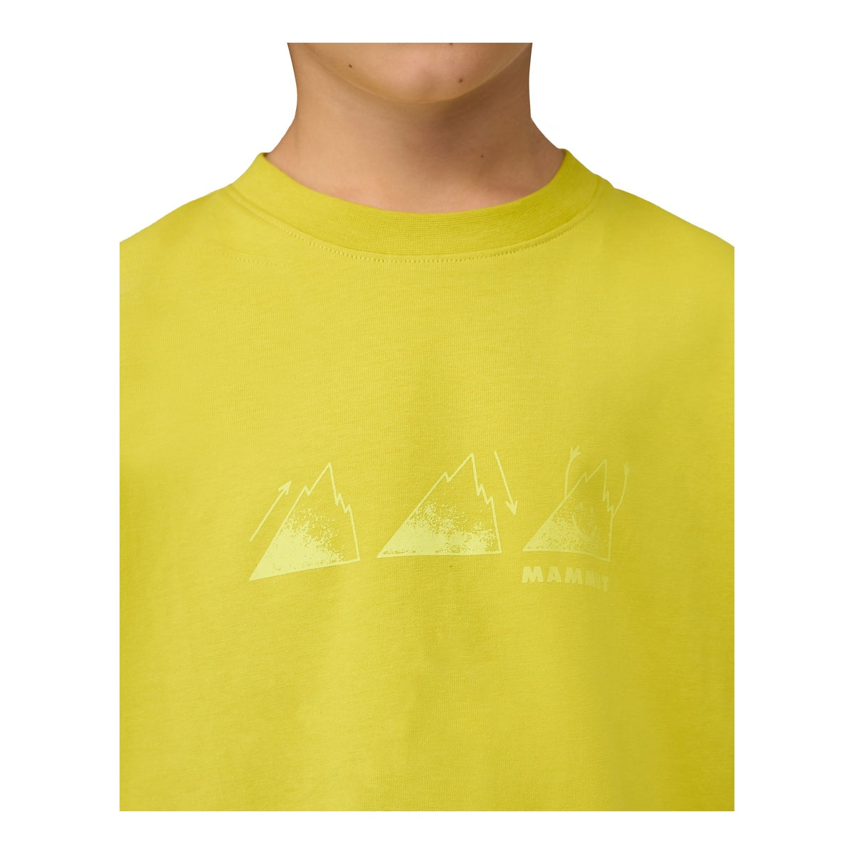 Tricou Copii Mammut Base T-Shirt Playground Acacia